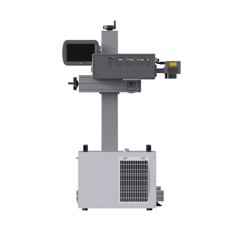 Máy khắc Laser UV Aturo MJ UV 5W in date tự động trên băng tải