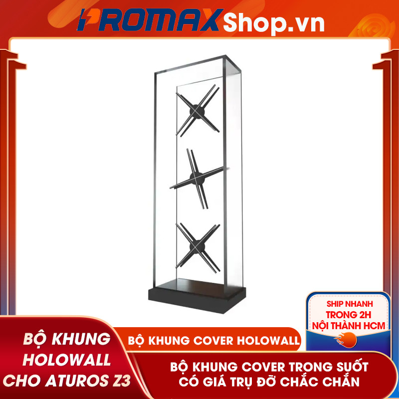 Bộ khung holowall cover cho Quạt LED 3D Hologram Aturos Z3